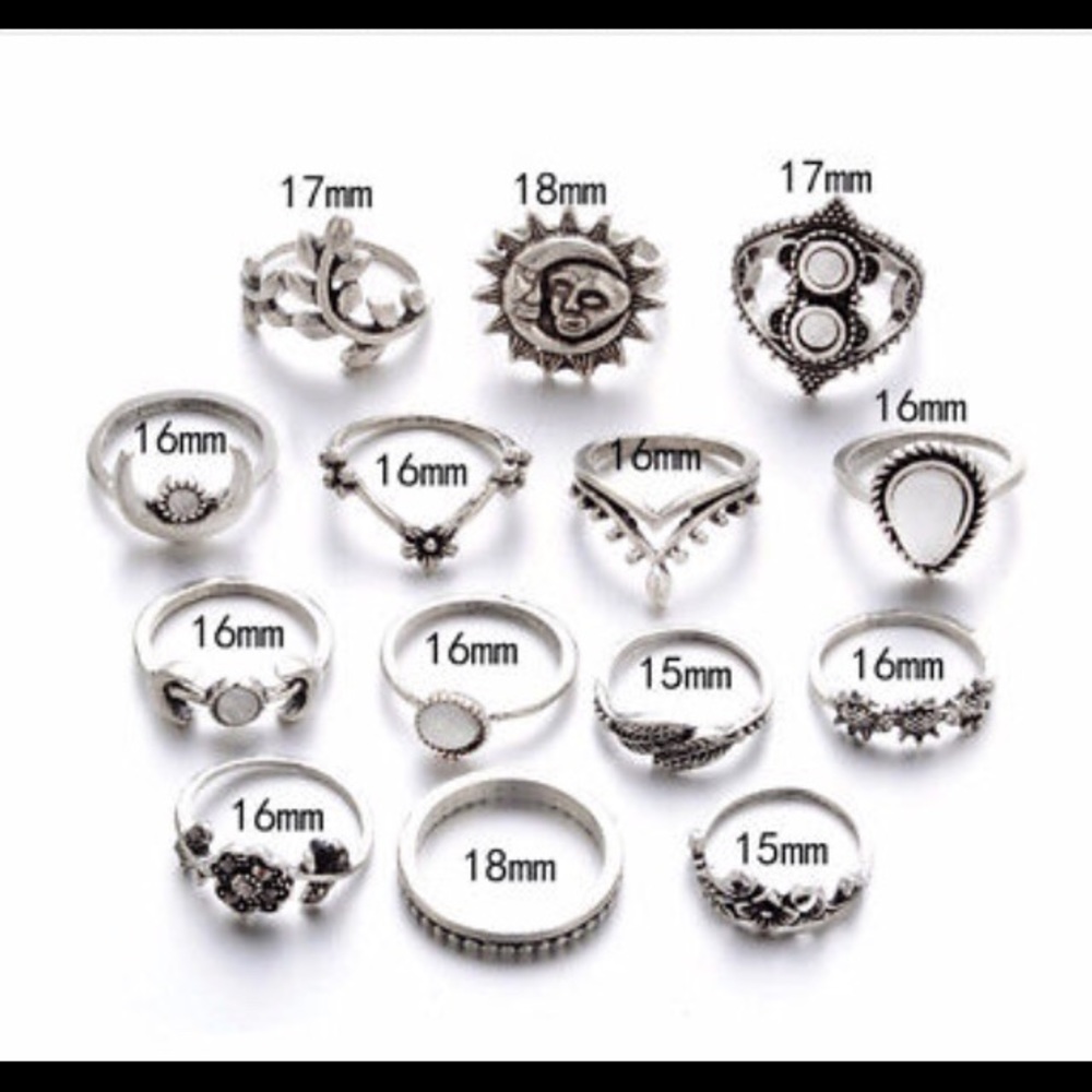 14 PCs hand ring - Picture 2 of 2